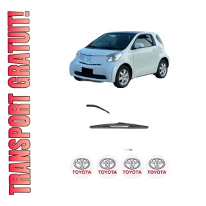 Stergator lamela spate TOYOTA IQ (_J1_) din 2009 - 2015, pentru luneta auto, Valeo Silencio, din cauciuc siliconat rezistent, 4 Stickere Auto TOYOTA