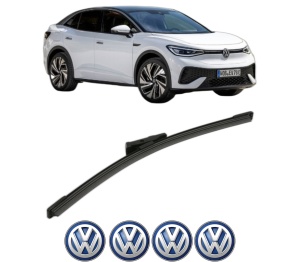 Stergator lamela spate Volkswagen ID.5 (E39) din 2021, pentru luneta auto, Bosch Aerotwin, din cauciuc siliconat rezistent, 4 Stickere Auto VW v22406