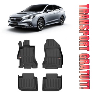 Subaru Levorg Din 09.2015 - Prezent, Combi , Set Covorase Auto Tip Tavita Premium 3D, din cauciuc