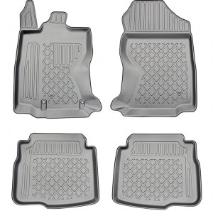 Subaru Outback (Bt) VI Din 05.2021 - Prezent, Coupe , Set Covorase Auto Tip Tavita Premium 3D, din cauciuc accesorii pentru autoturismul tau - masina v163352