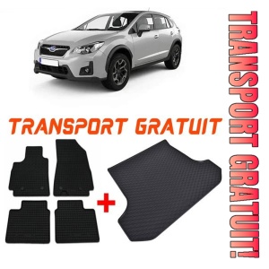 Subaru Xv II Suv din 01.2018 - Prezent *3, Set Covorase + tavita portbagaj auto