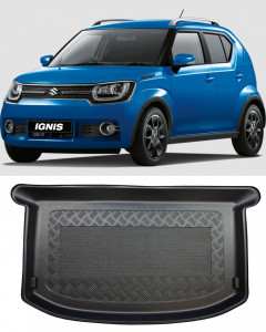 Suzuki Ignis III Hatchback din 01.2017 - Prezent, Tavita Pentru Portbagaj Lux Premium Dedicata, Bancheta Neculisanta *3 accesorii pentru autoturismul tau - masina v203933