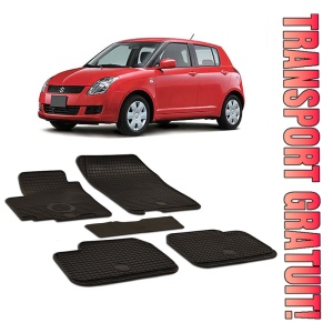 Suzuki Swift (2004-2017) Set 5 covorase auto cauciuc Urban Line