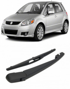 Suzuki SX4 Brat stergator pentru luneta spate cu lamela 260 mm, compatibil cu Suzuki SX4 Hatchback fabricat intre 2013, calitate extra accesorii pentru autoturismul tau - masina v91613