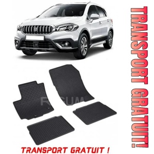 Suzuki Sx4 S-Cross Hybrid, Suv, fabricat din 02.2020 - Prezent, set covorase auto dedicate, din cauciuc 100% Premium - Transport Gratuit