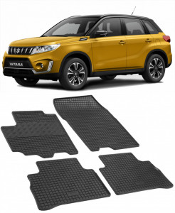 Suzuki VItara, Suv, fabricat din 03.2015 - 03.2020, set covorase auto dedicate, din cauciuc 100% Premium accesorii pentru autoturismul tau - masina v154186