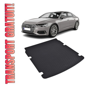 Tavita Portbagaj AUDI A6 2018-prezent, protectie portbagaj, din cauciuc 100%, pentru autoturismul AUDI A6