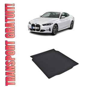 Tavita Portbagaj BMW Seria 4 Coupé G22 2020-prezent, protectie portbagaj, din cauciuc 100%, pentru autoturismul BMW Seria 4 Coupé