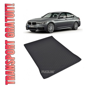 Tavita Portbagaj BMW Seria 5 Sedan G30 2017-2023, protectie portbagaj, din cauciuc 100%, pentru autoturismul BMW Seria 5 Sedan
