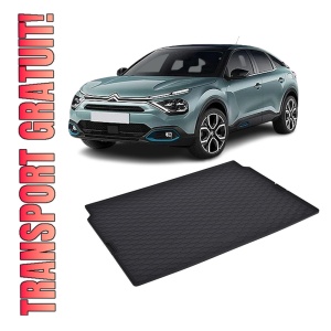 Tavita Portbagaj CITROEN e-C4 2021-prezent, protectie portbagaj, din cauciuc 100%, pentru autoturismul CITROEN e-C4