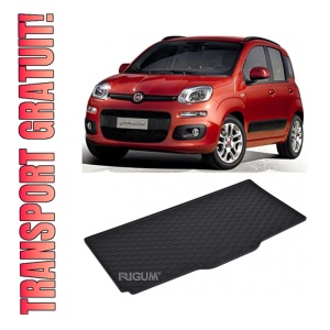 Tavita Portbagaj FIAT Panda Hybrid 2020-prezent, protectie portbagaj, din cauciuc 100%, pentru autoturismul FIAT Panda Hybrid