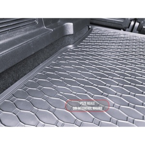 Tavita Portbagaj FORD S-Max 5 locuri 2007-2015, protectie portbagaj, din cauciuc 100%, pentru autoturismul FORD S-Max 5