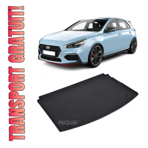 Tavita Portbagaj HYUNDAI I30 Hatchback MHEV 2021-prezent, protectie portbagaj, din cauciuc 100%, pentru autoturismul HYUNDAI I30 Hatchback