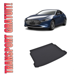 Tavita Portbagaj MAZDA 3 Hatchback 2019-prezent, protectie portbagaj, din cauciuc 100%, pentru autoturismul MAZDA 3 Hatchback