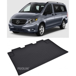 Tavita Portbagaj MERCEDES V XL 8/9 locuri 2014-prezent, protectie portbagaj, din cauciuc 100%, pentru autoturismul MERCEDES V