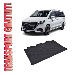 Tavita Portbagaj MERCEDES V XL 8/9 locuri 2024-prezent, protectie portbagaj, din cauciuc 100%, pentru autoturismul MERCEDES V