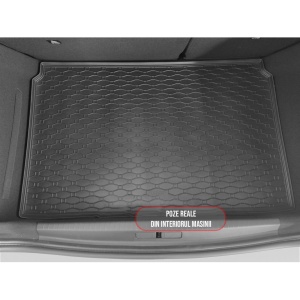 Tavita Portbagaj PEUGEOT 208 Hybrid 2024-prezent, protectie portbagaj, din cauciuc 100%, pentru autoturismul PEUGEOT 208 Hybrid