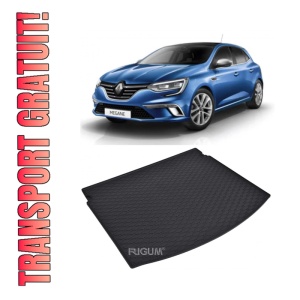 Tavita Portbagaj RENAULT Megane Grandtour 2016-prezent, protectie portbagaj, din cauciuc 100%, pentru autoturismul RENAULT Megane Grandtour