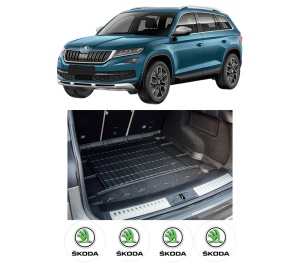 Tavita Portbagaj SKODA KODIAQ I (NS6, NS7, NV7) din 2016-2021, Protectie Portbagaj Auto SKODA - Img 2