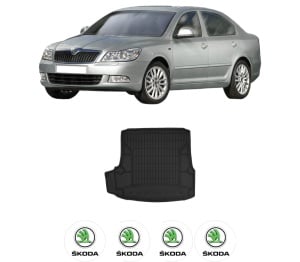 Tavita Portbagaj SKODA Octavia II (1Z3) din 2004-2013, Protectie Portbagaj Auto SKODA - Img 2