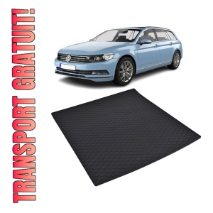 Tavita Portbagaj Volkswagen Passat Variant 2014-2021, protectie portbagaj, din cauciuc 100%, pentru autoturismul Volkswagen Passat Variant