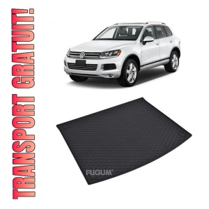 Tavita Portbagaj Volkswagen Touareg 2014-prezent, protectie portbagaj, din cauciuc 100%, pentru autoturismul Volkswagen Touareg