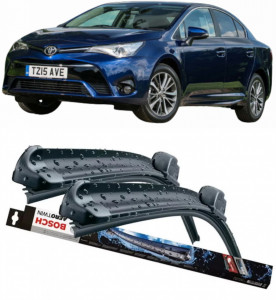 Toyota Avensis Set 2 stergatoare parbriz Bosch Bosch Aerotwin compatibile cu Toyota Avensis 2008-2018 (75 cm / 50 cm) accesorii pentru autoturismul tau - masina v120591