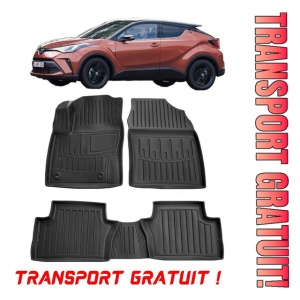 Toyota C-Hr Ev (2019-2025) Set covorase auto cauciuc G.Modern Line 3D transport gratuit