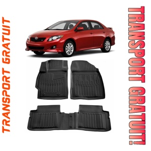 Toyota Corolla (E140) (2006-2012) Set covorase auto cauciuc G.Modern Line 3D
