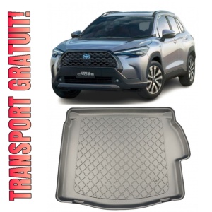 Toyota Corolla Tavita pentru portbagaj compatibila Toyota Corolla Cross Hybrid fabricatie 11.2022 - prezent, caroserie suv, portbagaj superior, podea variabila in pozitie superioara