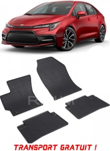 Toyota Corolla Xi, Sedan, fabricat din 08.2013 - 06.2018, E160/E170/E180, set covorase auto dedicate, din cauciuc 100% Premium - Transport Gratuit accesorii pentru autoturismul tau - masina v37526