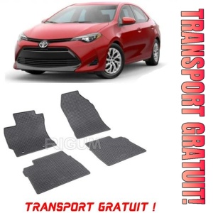 Toyota Corolla XII E210, Hatchback, fabricat din 02.2019 - Prezent, set covorase auto dedicate, din cauciuc 100% Premium - Transport Gratuit - Img 1