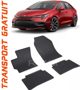 Toyota Corolla XII E210, Hatchback, fabricat din 02.2019 - Prezent, set covorase auto dedicate, din cauciuc 100% Premium accesorii pentru autoturismul tau - masina v154012