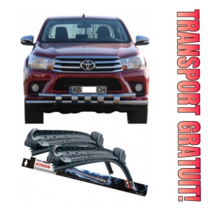 Toyota Hilux Platform/Chassis Set 2 stergatoare parbriz Bosch Aerotwin 600/475mm compatibile cu Toyota HILUX Platform/Chassis (_N1_, _N2_) (2005) (53 cm / 47.5 cm)