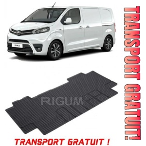 Toyota Proace II, Van, fabricat din 01.2016 - Prezent, Rand 2, Masina Are 6 Locuri, set covorase auto dedicate, din cauciuc 100% Premium - Transport Gratuit