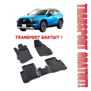Toyota Rav 4 XA50 IV 2018-2025 Set 4 covorase auto din cauciuc tip tavita premium line 3D - Transport Gratuit! - Img 1