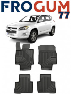 Toyota Rav4 V Hybrid Din 01.2019 - Prezent, Suv , Set Covorase Auto Tip Tavita Premium 3D, din cauciuc accesorii pentru autoturismul tau - masina v165181