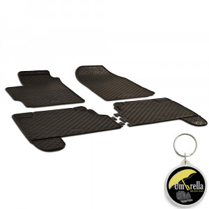 Toyota Yaris (2006-2010).(2011-2020), exeptie hybrid Set 4 covorase auto cauciuc Urban Line accesorii pentru autoturismul tau - masina v238090
