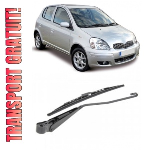 Toyota Yaris Brat stergator pentru luneta spate cu lamela 350 mm, compatibil cu Toyota Yaris Hatchback fabricat intre 1999-2005, calitate extra