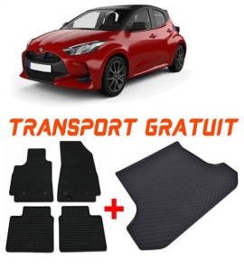 Toyota Yaris IV Hybrid din 09.2020 - Prezent Hatchback *1 , Set Covorase + tavita portbagaj auto accesorii pentru autoturismul tau - masina v2300