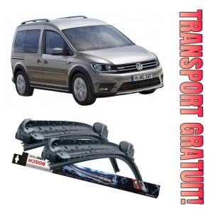 Volkswagen Caddy Alltrack Mpv Set 2 stergatoare parbriz Bosch Aerotwin 600/475mm compatibile cu Volkswagen CADDY ALLTRACK MPV (SAB) (2015-2017) (60 cm / 45 cm)