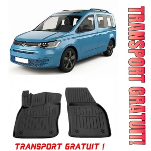 Volkswagen Caddy IV (2020-2025) (Fata) Set covorase auto cauciuc G.Modern Line 3D transport gratuit
