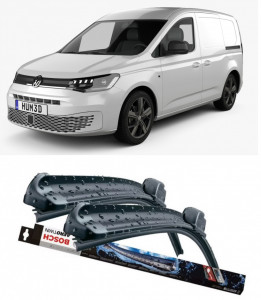 Volkswagen Caddy IV Box Body/Mpv Set 2 stergatoare parbriz Bosch Aerotwin 600/475mm compatibile cu Volkswagen CADDY IV Box Body/MPV (SAA, SAH) (2015-2020) (60 cm / 45 cm) accesorii pentru autoturismul tau - masina v114552