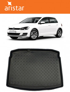 Volkswagen Golf 6 Comfortline Hatchback din 09.2008 - 09.2012, Tavita Pentru Portbagaj Lux Premium Dedicata, Roata Rezerva Ingusta / Kit Reparatie *1 accesorii pentru autoturismul tau - masina v201281