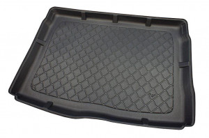 Volkswagen Golf 6 Hatchback din 06.2007 - 09.2012, Tavita Pentru Portbagaj Lux Premium Dedicata, Roata Rezerva Normala *2 accesorii pentru autoturismul tau - masina v201268