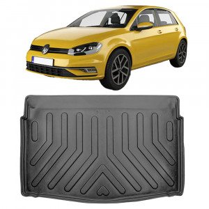 Volkswagen Golf 8 (Cu Podea Joasa) 2019- Tavita cauciuc pentru protectie portbagaj accesorii pentru autoturismul tau - masina v227169