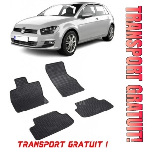Volkswagen Golf 8 MhEV fabricat din 11.2020 - Prezent, Hatchback, set covorase auto dedicate, din cauciuc 100% Premium - Transport Gratuit