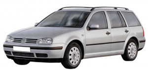 Volkswagen Golf IV Combi break (1997-2010) Set 5 covorase auto cauciuc Exclusive Line accesorii pentru autoturismul tau - masina v113883