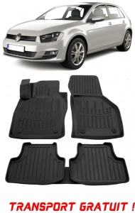 Volkswagen Golf VII (2012-2020) Set covorase auto cauciuc G.Modern Line 3D transport gratuit accesorii pentru autoturismul tau - masina v49775