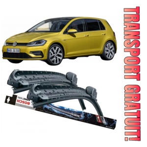 Volkswagen Golf VII Set 2 stergatoare parbriz Bosch Aerotwin 600/475mm compatibile cu Volkswagen GOLF VII (5G1, BQ1, BE1, BE2) (2012-2020) (65 cm / 45 cm)